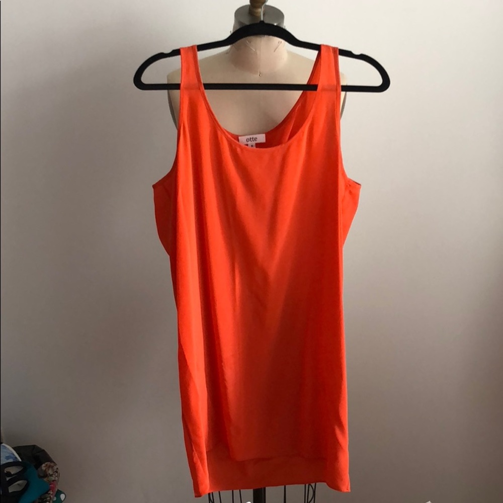 Otte silk tank top